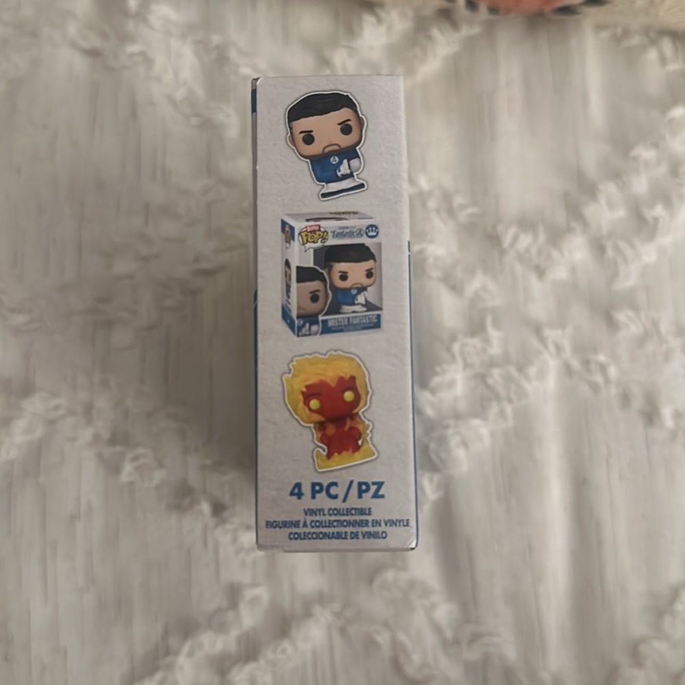 SD Comic-Con 2025.Funko Bitty Pop! Fantastic Four Mini Figures Set -Blue and Red - Picture 3 of 5